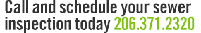 Sewer Inspection in Seattle